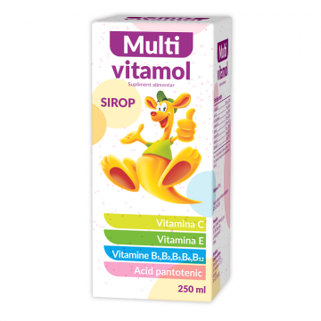 Sirop Multivitamol 1+, 250ml, Zdrovit