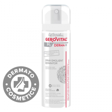 Spray emolient reparator H3 Derma+, 150ml, Gerovital
