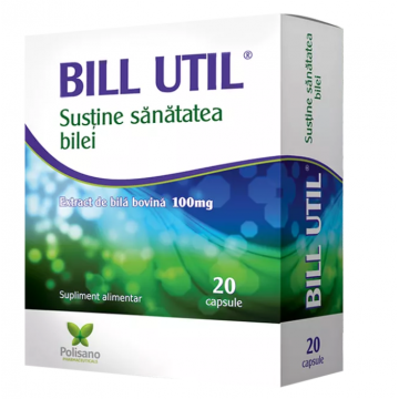 Bill Util, 20 capsule, Polisano