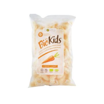 Biokids Pufuleti bio cu morcov, 55g