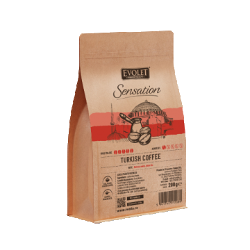 Cafea turceasca macinata, 200g, Evolet