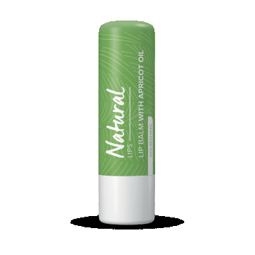 Dr. Max Natural Balsam de buze cu ulei de caise, 4.8g