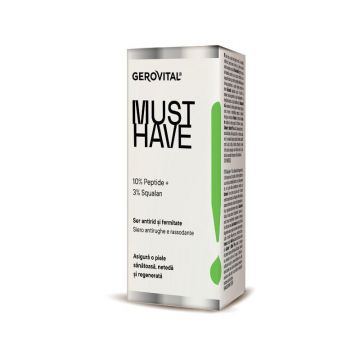 Gerovital Must Have Ser antirid si fermitate10% Peptide, 30ml