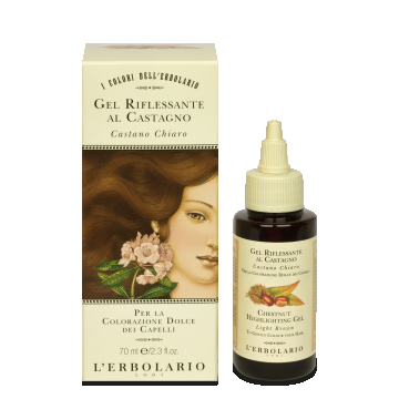 L'Erbolario Chestnut Gel pentru colorarea parului saten, 70ml