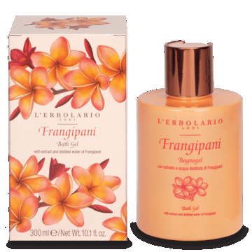 L'Erbolario Gel de dus Frangipani, 300ml