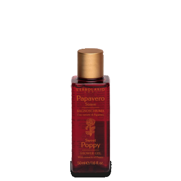 L'Erbolario Mini Papavero Gel de dus, 50ml