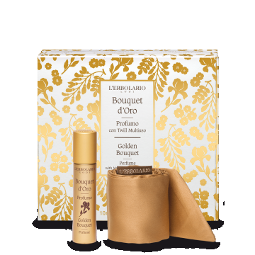 L'Erbolario Parfum cu bratara multifunctionala Golden Bouquet, 10ml