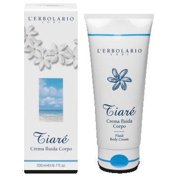 L'Erbolario Tiare Crema de corp fluida, 200ml