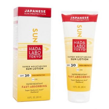 Lotiune cu protectie solara pentru corp cu SPF30, 200ml, Hada Labo Tokyo