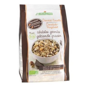 Musli din cereale ciocolata alune Germinate Bio, 350g, Germline
