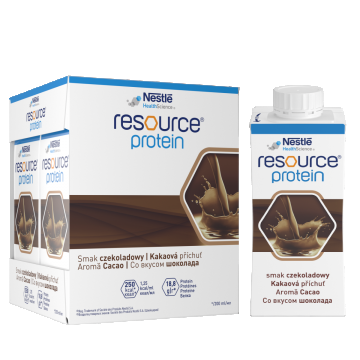 Resource Protein cu aroma de cacao, 4 x 200ml, Nestle