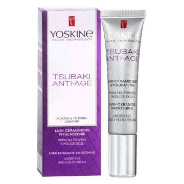 Crema anti-imbatranire pentru ochi Tsubaki, 15ml, Yoskine