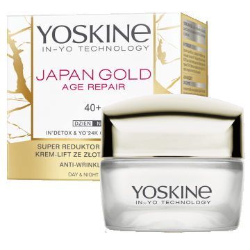 Crema antirid si fermitate de zi si noapte pentru ten 40+ Japan Gold Age Repair, 50ml, Yoskine