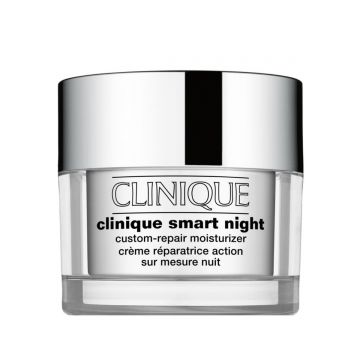 Crema de noapte anti-imbatrainire pentru ten gras combinat Clinique Smart, 50ml, Clinique