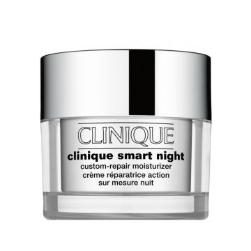 Crema de noapte anti-imbatrainire pentru ten uscat Clinique Smart, 50ml, Clinique