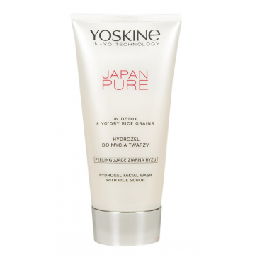 Gel de curatare si exfoliere cu orez Pure, 150ml, Yoskine