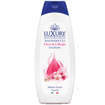 Gel de dus cu flori de cires, 750ml, Luxury