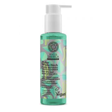 Gel pentru curatare faciala Polar White Birch, 145ml, Natura Siberica