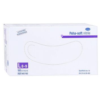 HartMann Peha-soft nitrile manusi L, 100 bucati