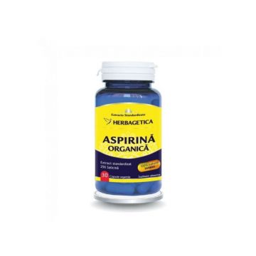 Herbagetica Aspirina Organica, 30 capsule