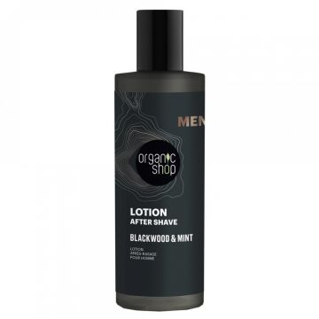 Lotiune dupa barbierit Blackwood & Mint, 150ml, Organic Shop