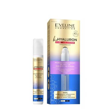 Roll-on Bio Hyaluron 3xRetinol, 15ml, Eveline Cosmetics