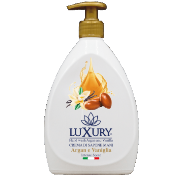 Sapun lichid cu pompita, argan si vanilie, 750ml, Luxury