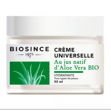 Crema organica universala cu Aloe Vera, 200ml, Biosince 1975
