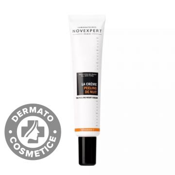 Crema peeling de noapte Vitamina C, 40ml, Novexpert