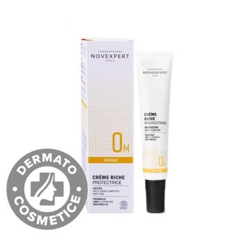 Crema protectoare Riche cu 5 acizi grasi Omega, 40ml, Novexpert