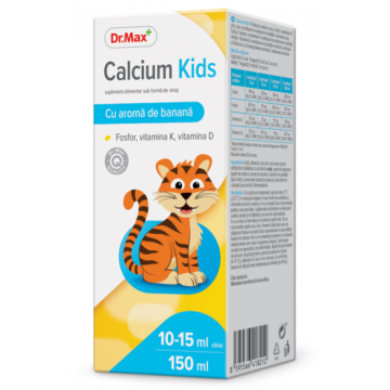 Dr. Max Calcium Kids sirop, 150ml