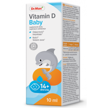 Dr.Max Vitamina D Baby​ picaturi, 10ml