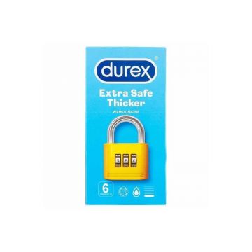Durex Extra Safe Prezervative, 6 buc.ati