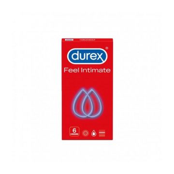 Durex Prezervative Feel Thin, 6 bucati