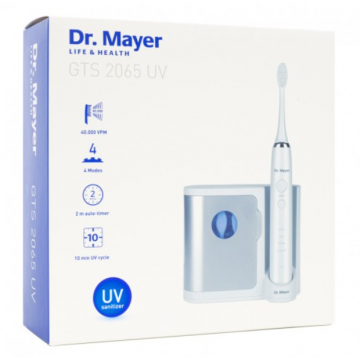Periuta de dinti sonica electrica cu sterilizator UV GTS2065UV, 1 bucata, Dr.Mayer