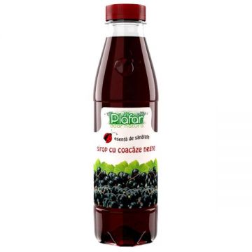 Sirop de coacazae negre, 500ml, Plafar