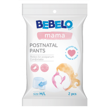 Bebelo Mama Postnatal Pants marimea M/L, 2 bucati