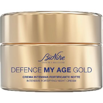 Bionike Defence My Age Gold Crema grasa de noapte intens fortifianta pentru tenul matur 50 ml