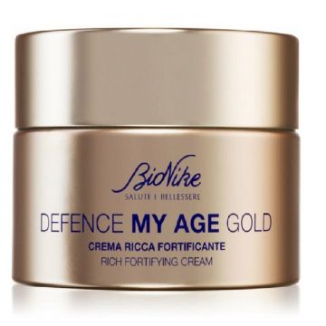 Bionike Defence My Age Gold Crema grasa de zi fortifianta pentru ten matur 50 ml