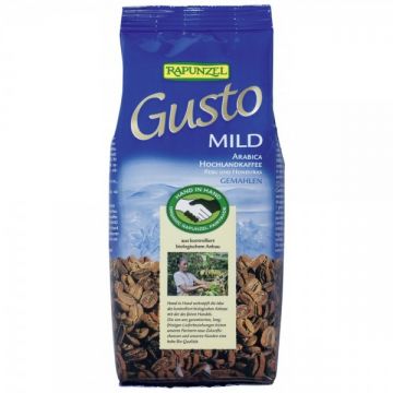Cafea gusto arabica macinata bio, 250g, Rapunzel