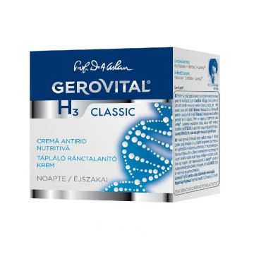 Gerovital H3 Classic Crema antirid nutritiva de noapte 50ml