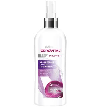 Gerovital H3 Evolution Apa micelara cu acid hialuronic 150 ml