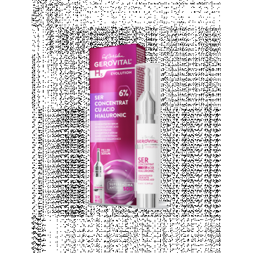 Gerovital H3 Evolution Ser cu acid hialuronic 6 % 10 ml