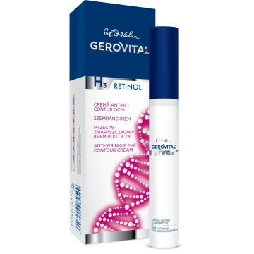 Gerovital H3 Retinol Crema Antirid Contur Ochi 15ml