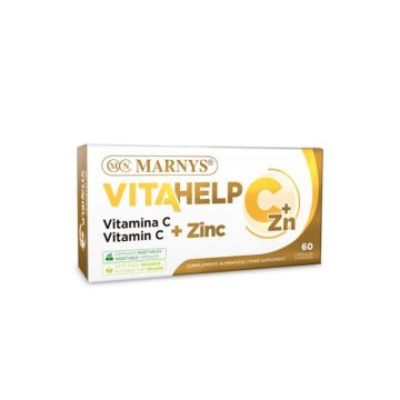 Marnys Vitamina C+ZINC 500mg, 60 capsule