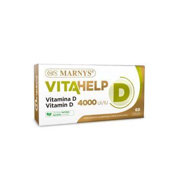 Marnys Vitamina D VITAHELP 4000UI, 60 capsule