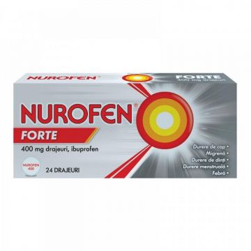 Nurofen 200 mg 24 drajeuri