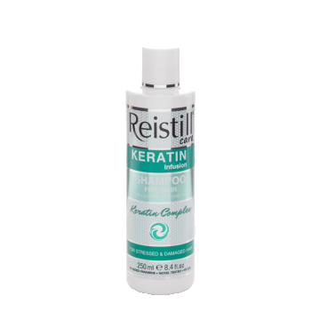 Sampon reparator pentru par fin Keratin Infusion, 250ml, Reistill