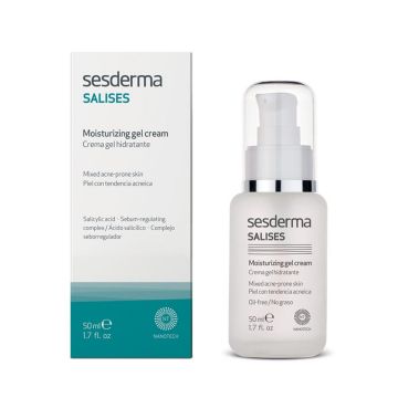 SESDERMA SALISES crema gel-hidratanta, 50 ml