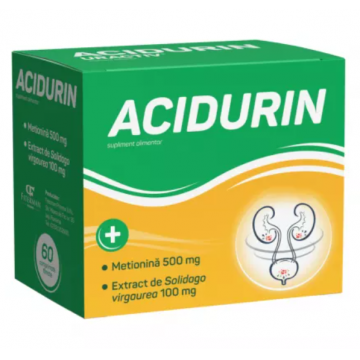 Acidurin, 60 comprimate filmate, Uractiv